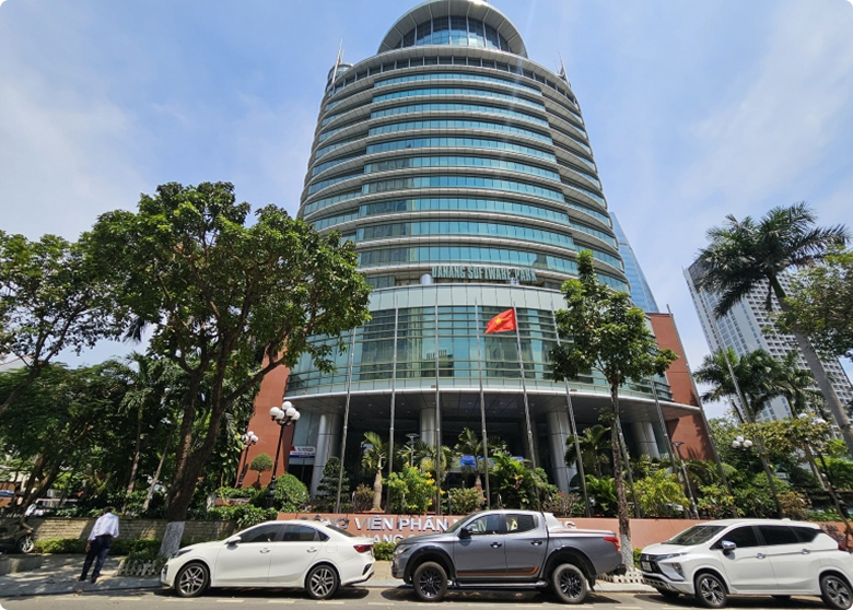 Home Page 38 Image of Luvina's main office building in Hanoi