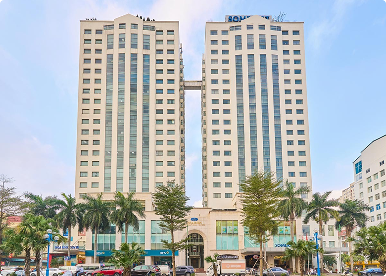 Home Page 36 Image of Luvina's main office building in Hanoi