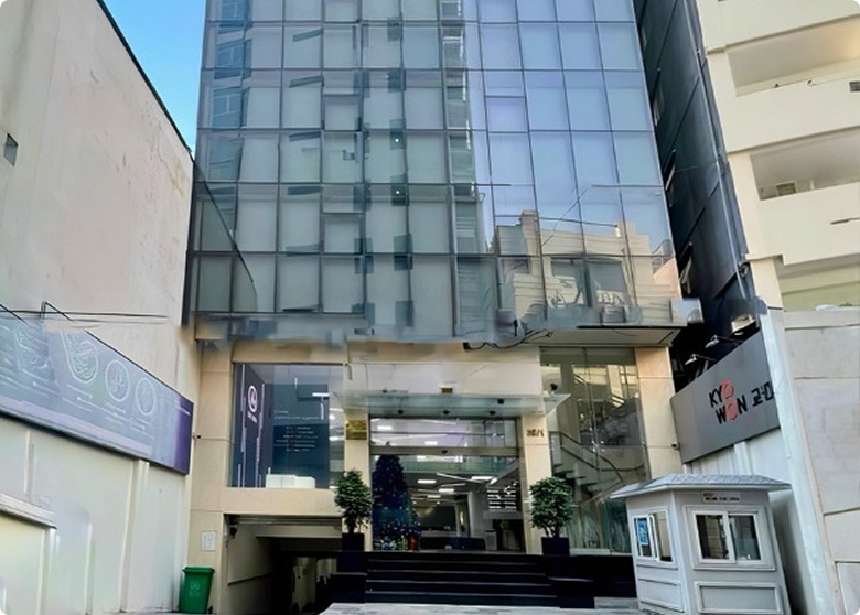 Home Page 41 Image of Luvina's main office building in Hanoi